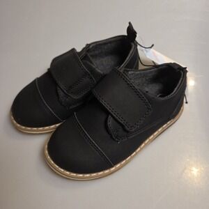 Cat & Jack Toddler Adonis Derby Shoes Black Size 8